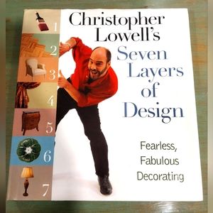 Signed copy of Christopher Lowell's Seven Layers of Design (Hardcover).